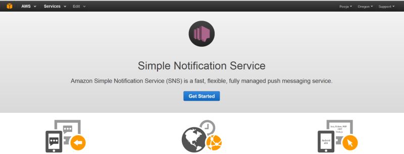 Simple notification service